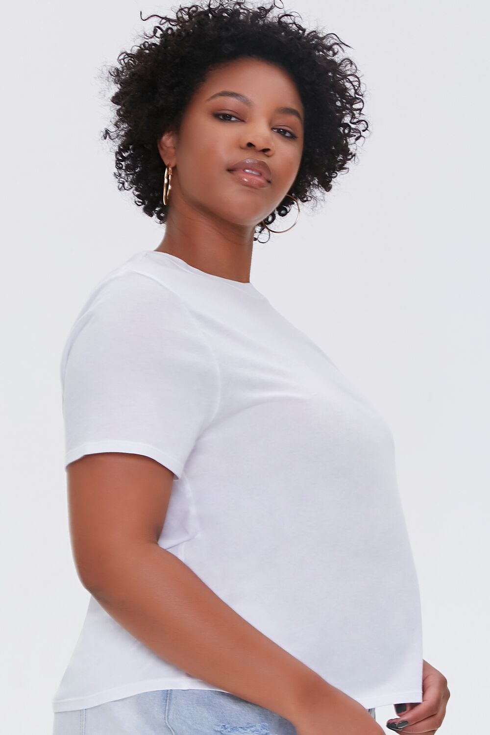 Plus Size Basic Tee