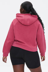 Plus Size Fleece Hoodie