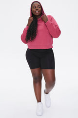 Plus Size Fleece Hoodie