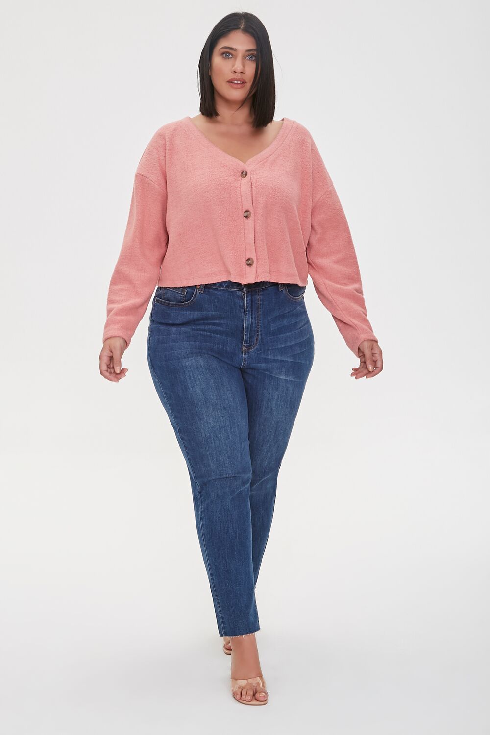Plus Size Cardigan Sweater