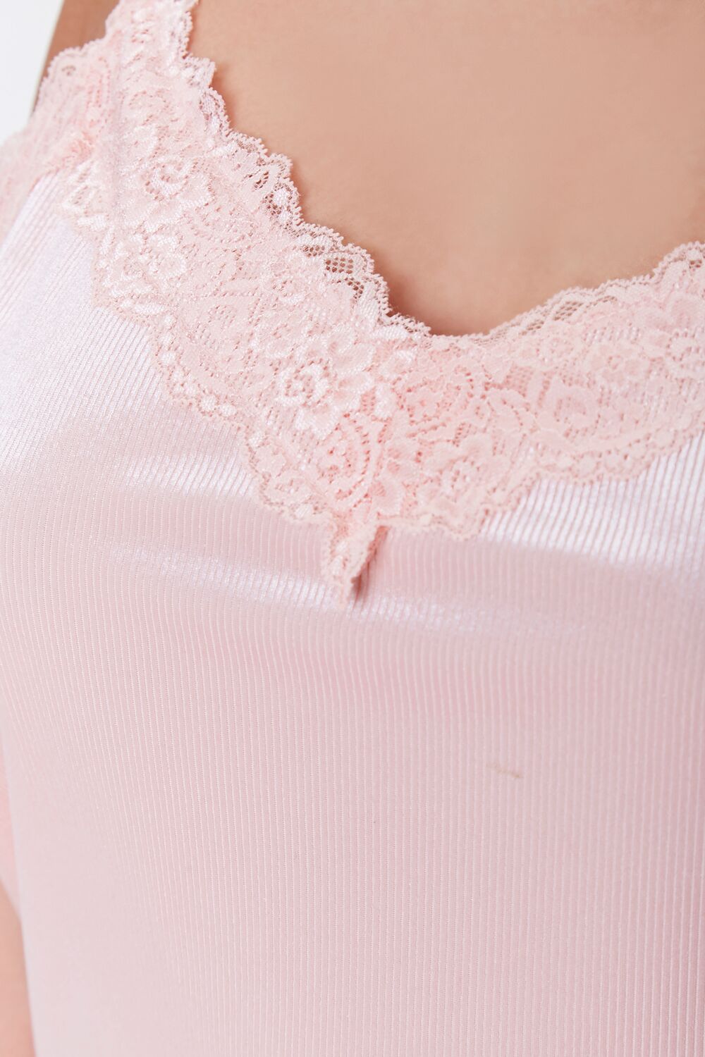 Plus Size Lace-Trim Cami