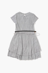 Girls Belted Pleated Dress (Kids)