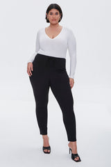 Plus Size Long-Sleeve Bodysuit