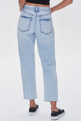 Distressed Mom Jeans