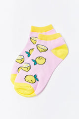 Lemon Ankle Socks
