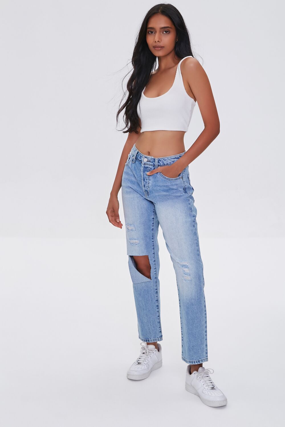 Premium Distressed Baggy Jeans