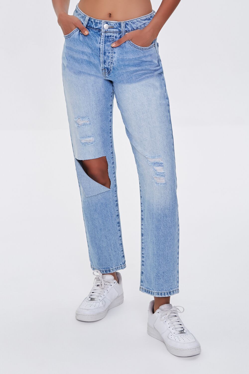 Premium Distressed Baggy Jeans