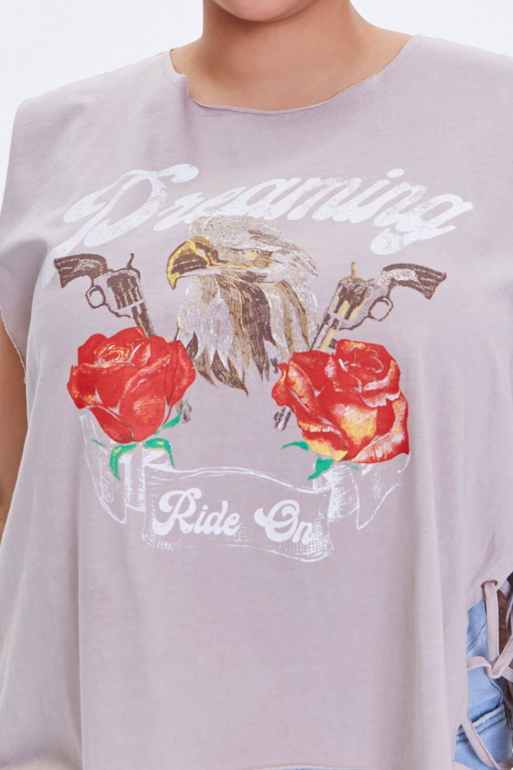 Plus Size Dreaming Muscle Tee