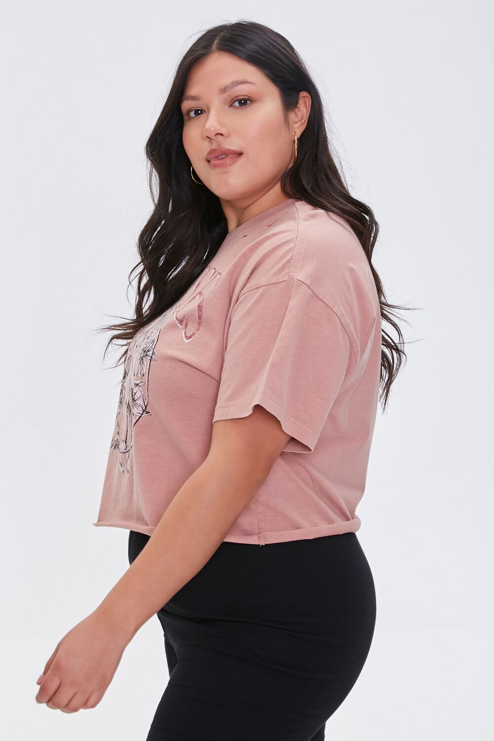 Plus Size Wild Horses Graphic Tee