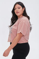 Plus Size Wild Horses Graphic Tee
