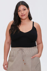 Plus Size Sweater-Knit Cami