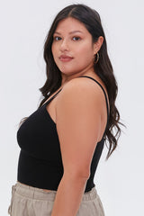 Plus Size Sweater-Knit Cami