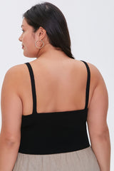 Plus Size Sweater-Knit Cami