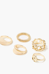 High-Polish Ring Set