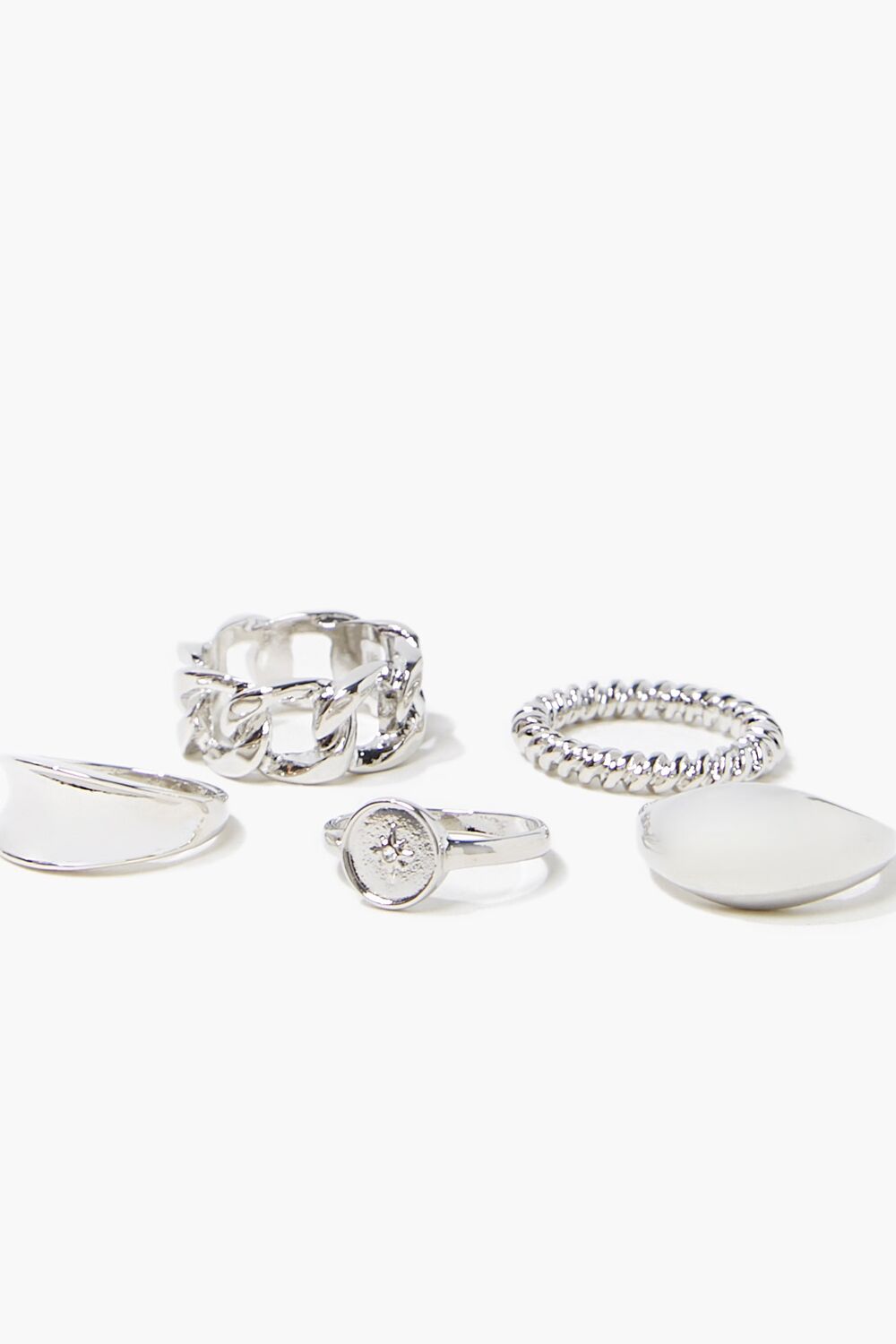High-Polish Ring Set