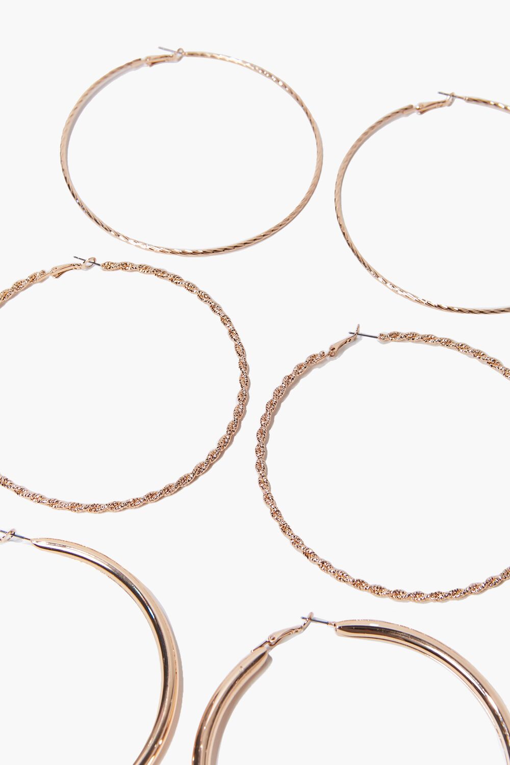 Twisted Hoop Earring Set
