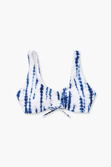 Plus Size Tie-Dye Bikini Top
