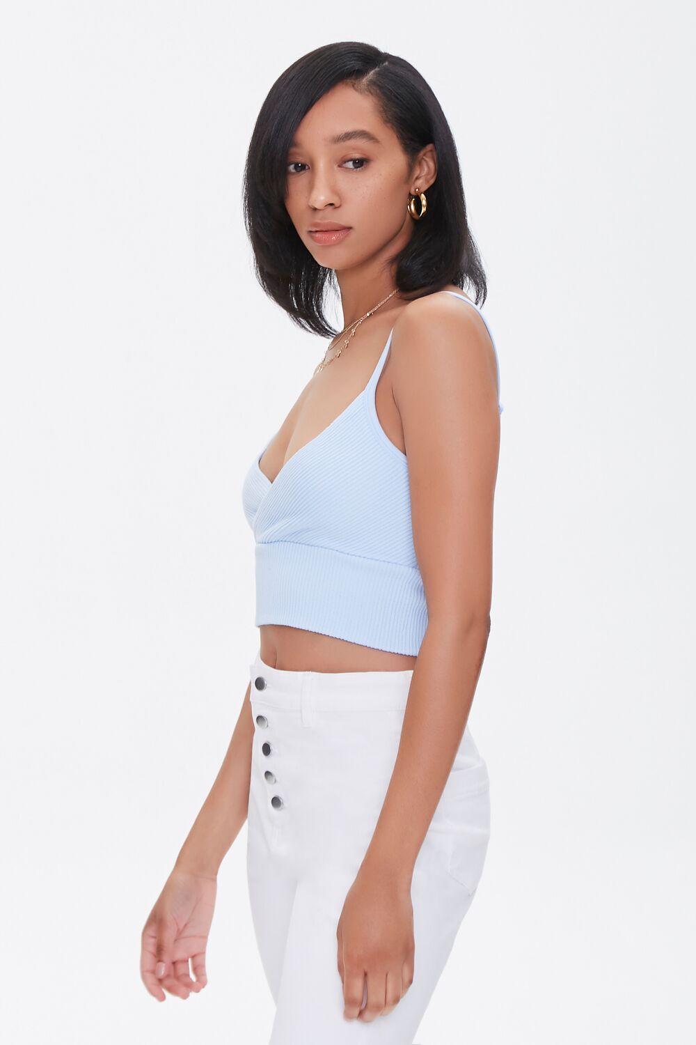 Surplice Cropped Cami
