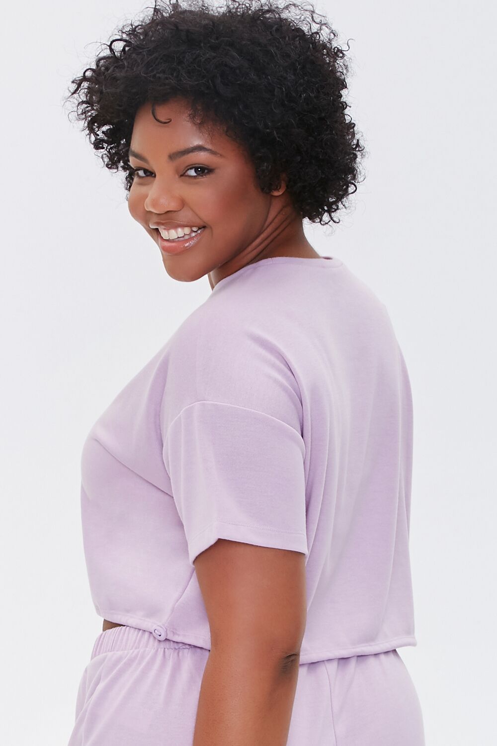 Plus Size French Terry Tee