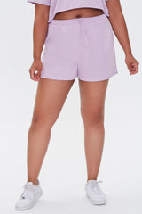 Plus Size French Terry Shorts