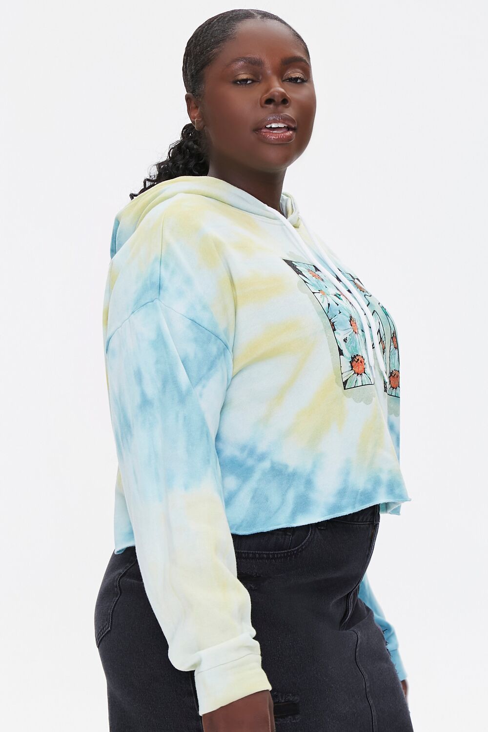 Plus Size MTV Graphic Hoodie