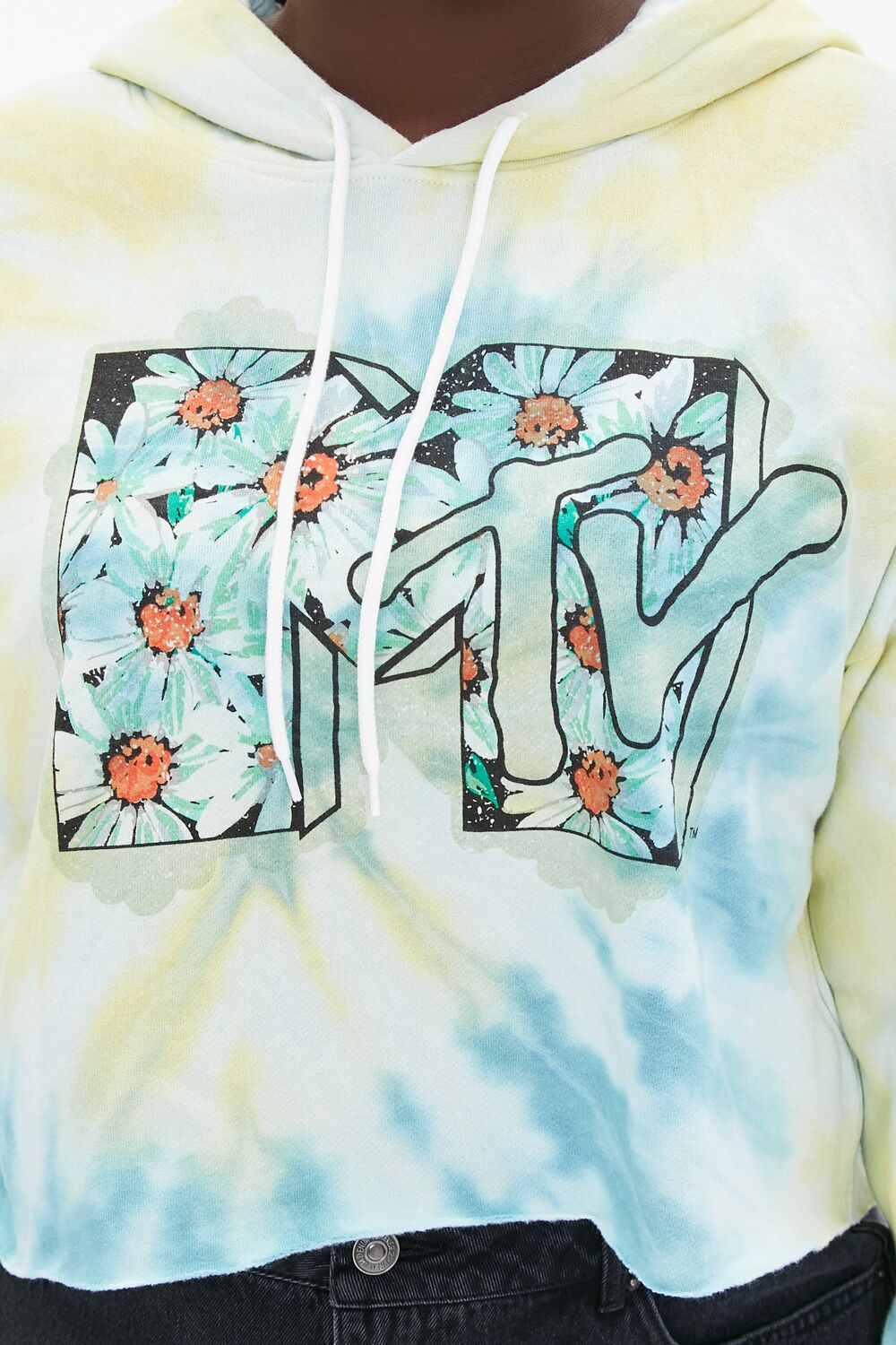 Plus Size MTV Graphic Hoodie