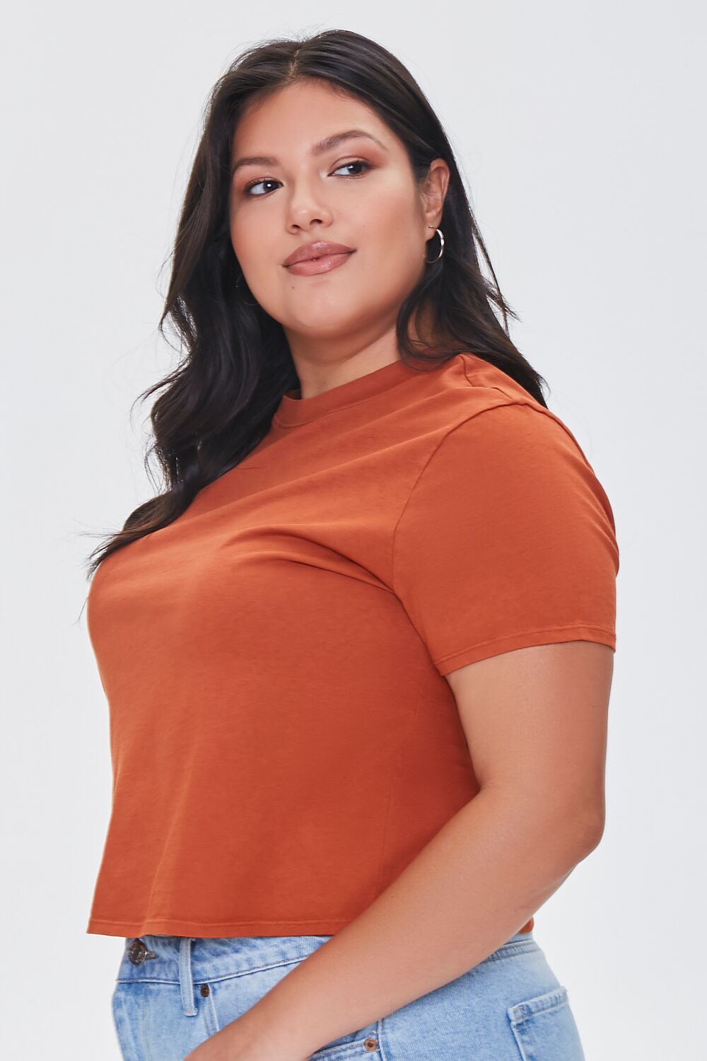 Plus Size Mineral Wash Tee