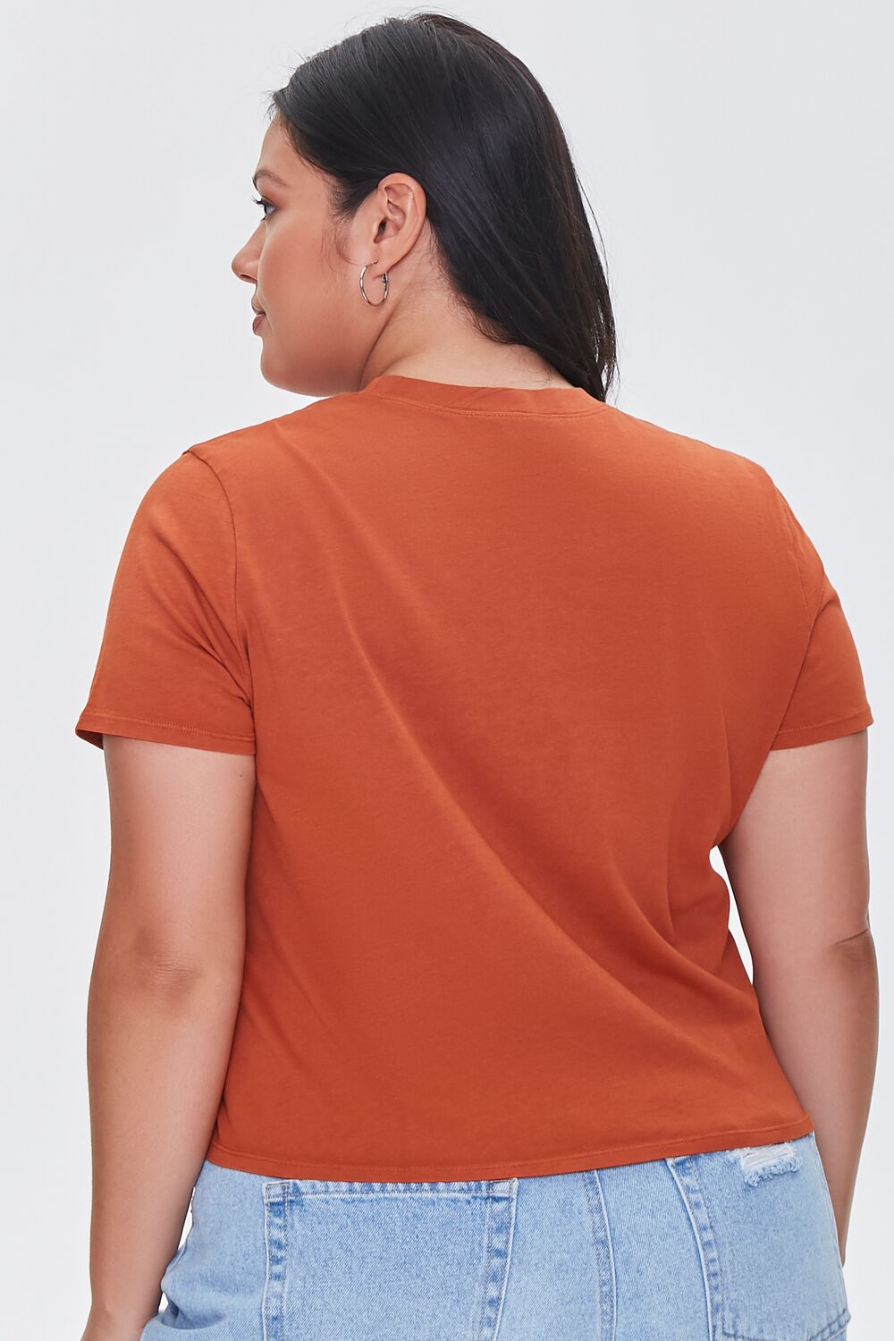 Plus Size Mineral Wash Tee