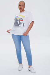 Plus Size The Police Graphic Tee