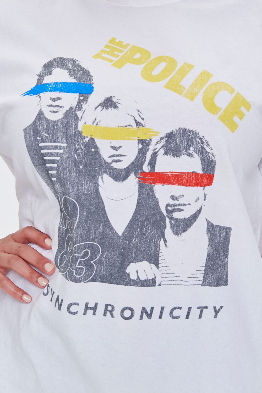 Plus Size The Police Graphic Tee