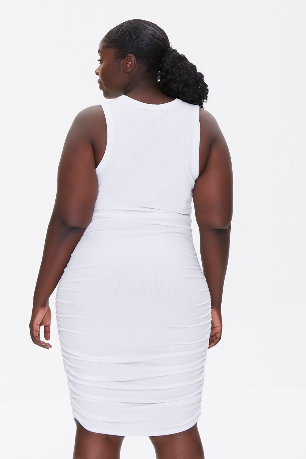 Plus Size Knee-Length Tank Dress