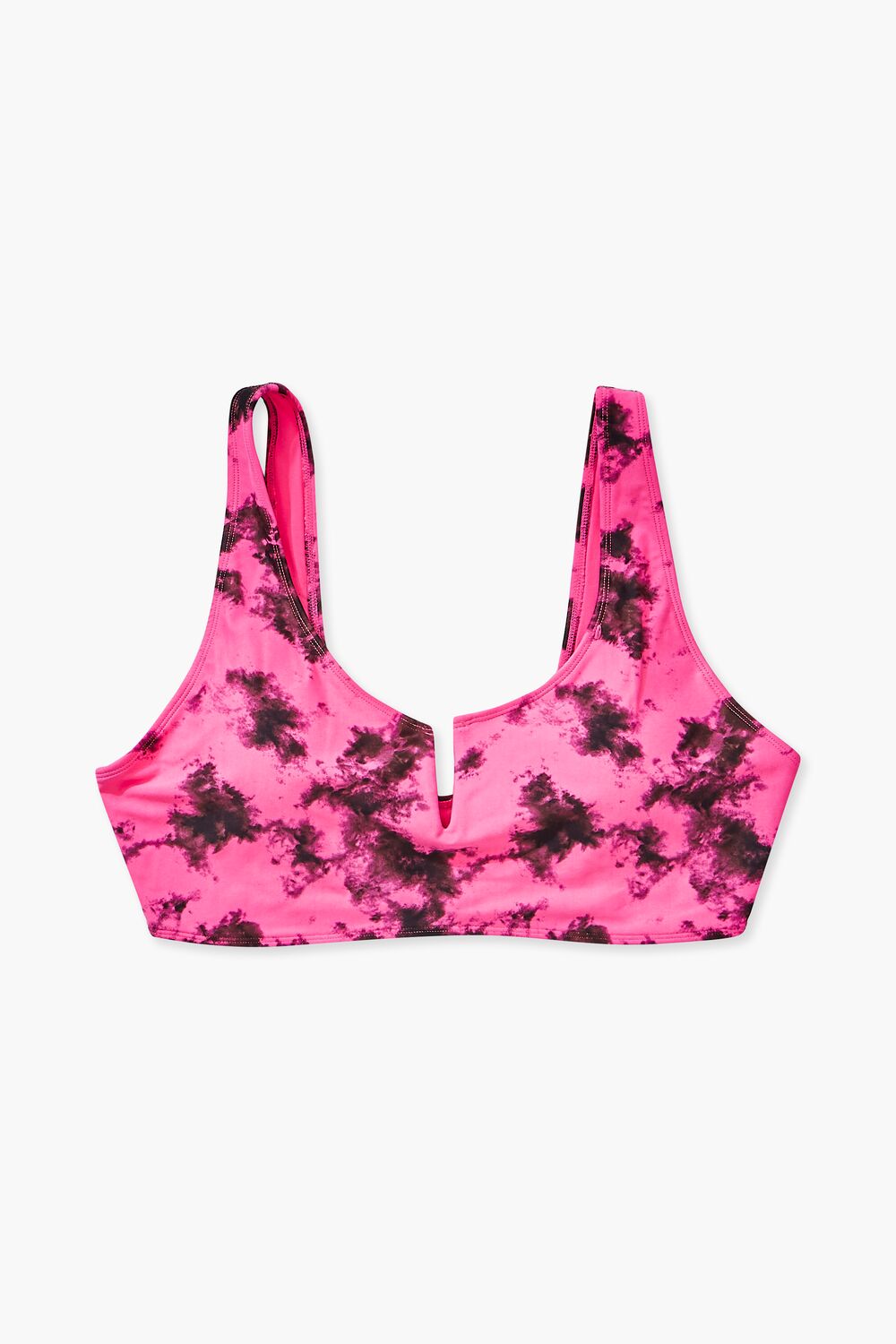 Plus Size Tie-Dye Bikini Top
