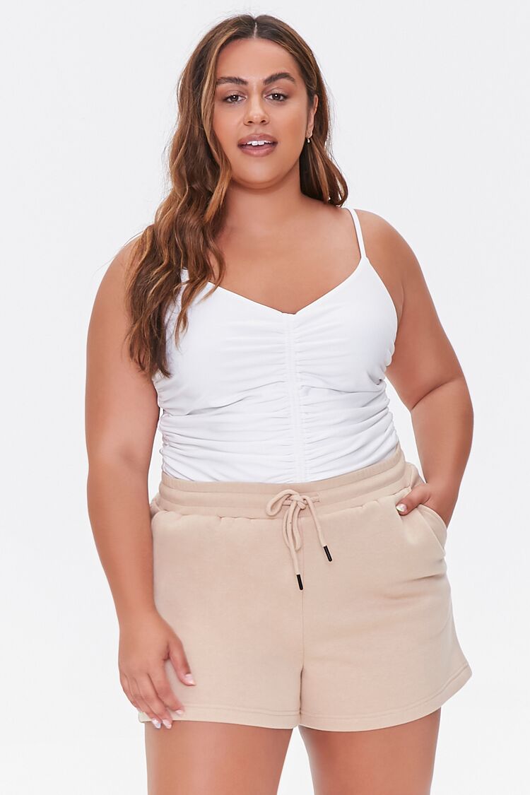 Plus Size French Terry Shorts