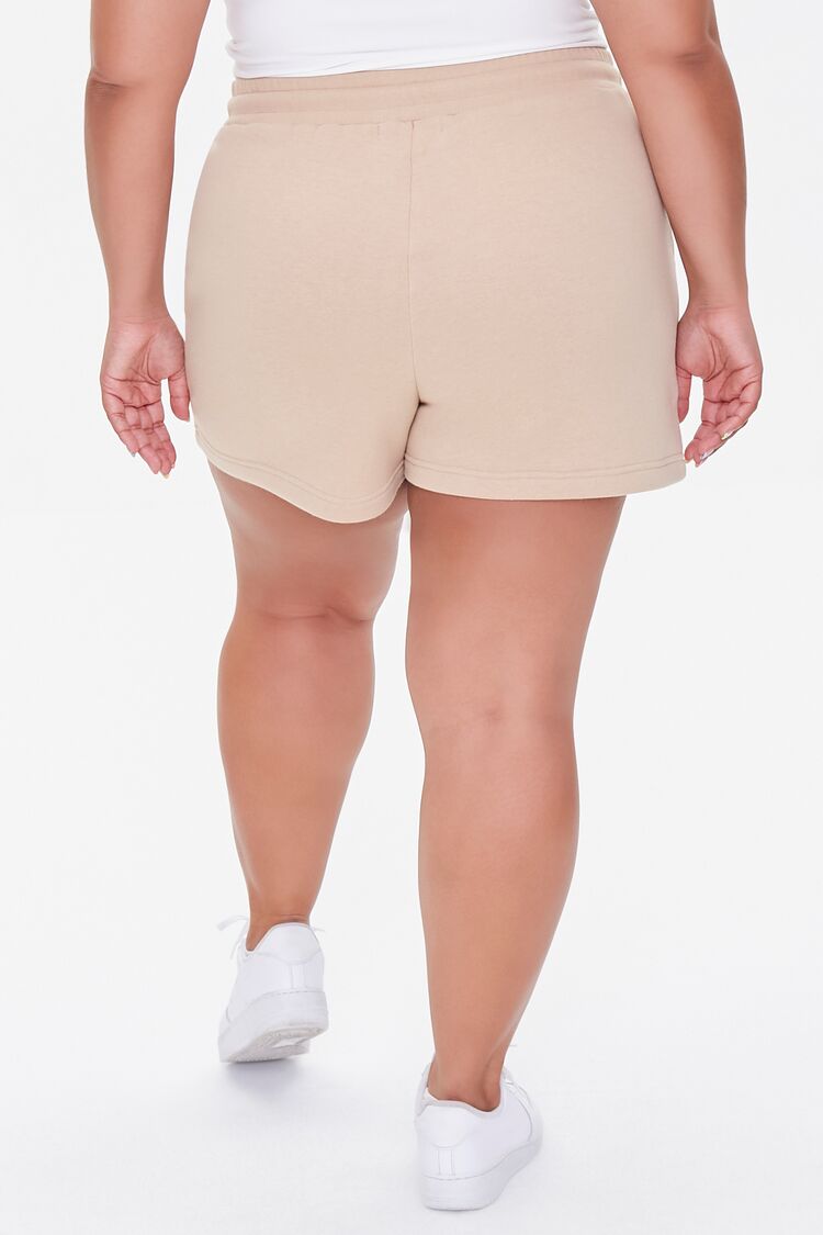 Plus Size French Terry Shorts