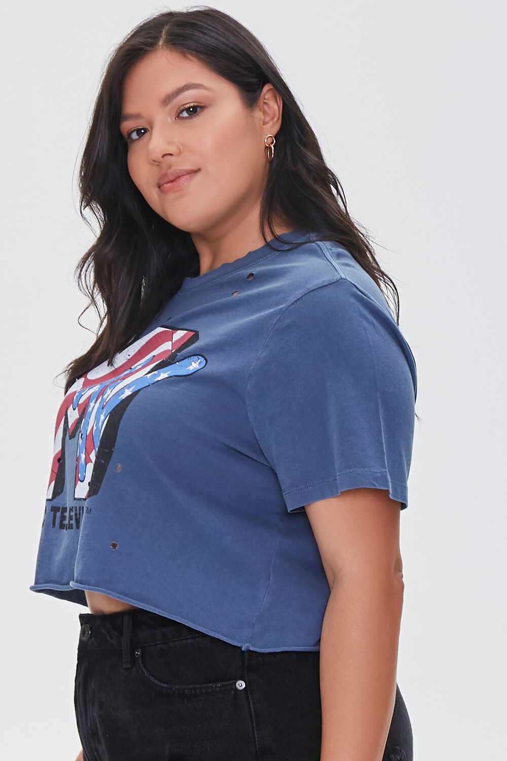Plus Size MTV Graphic Tee