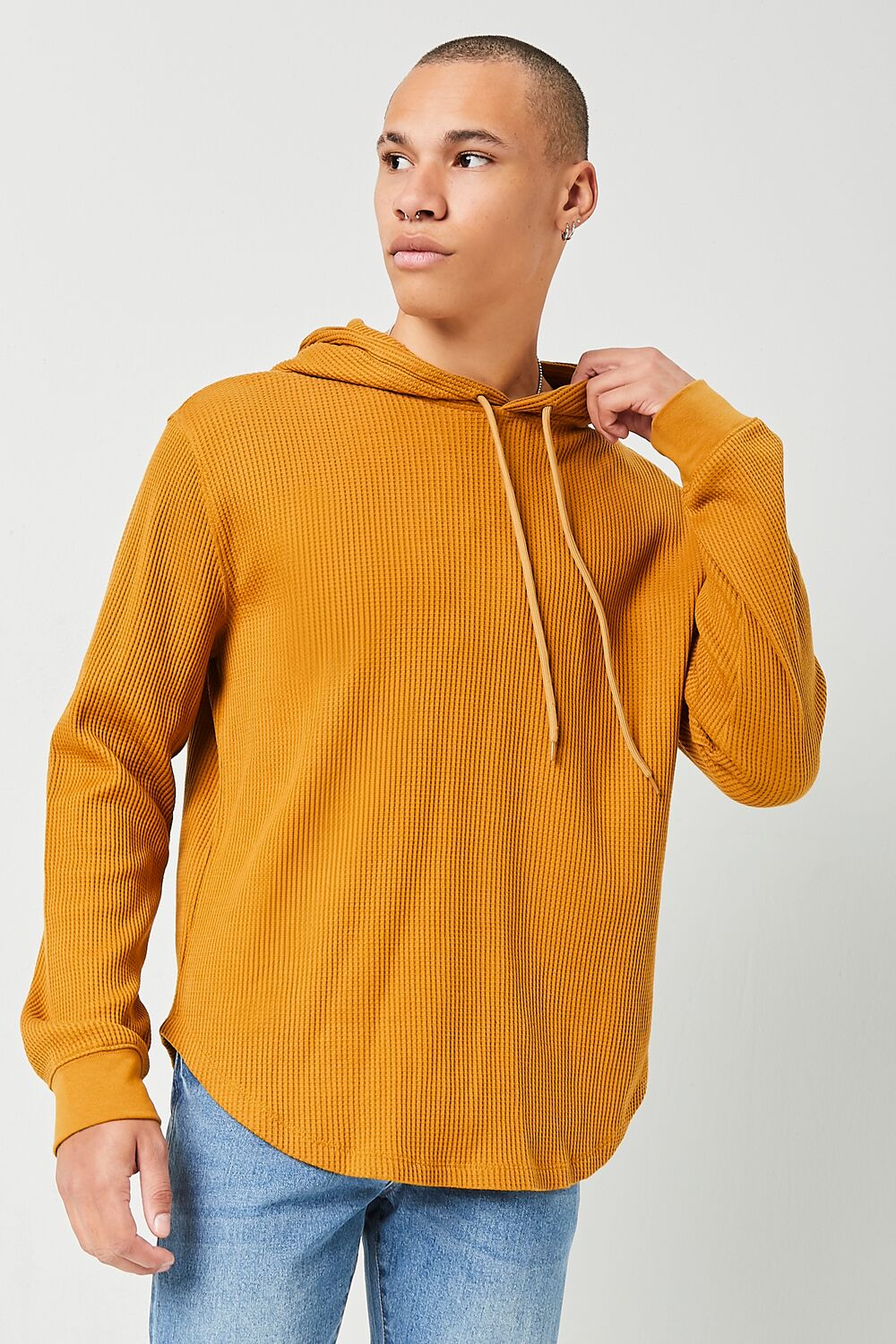 Drawstring Hooded Thermal