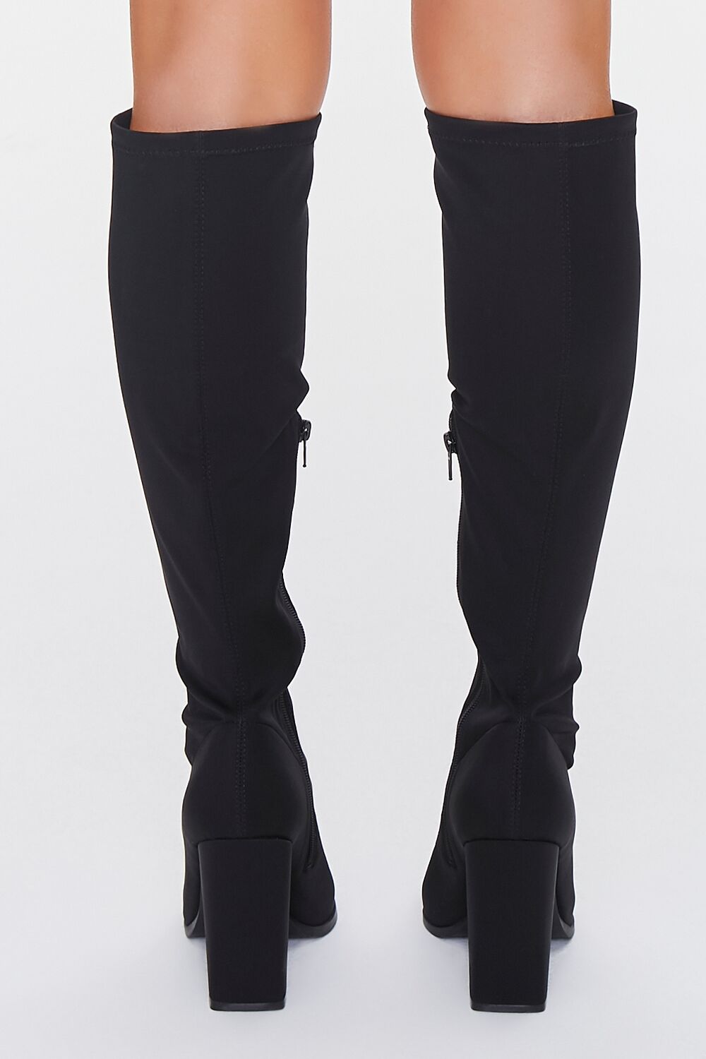 Knee-High Block Heel Boots
