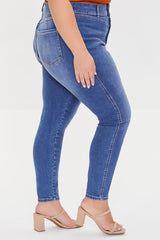 Plus Size Skinny Uplyfter Jeans
