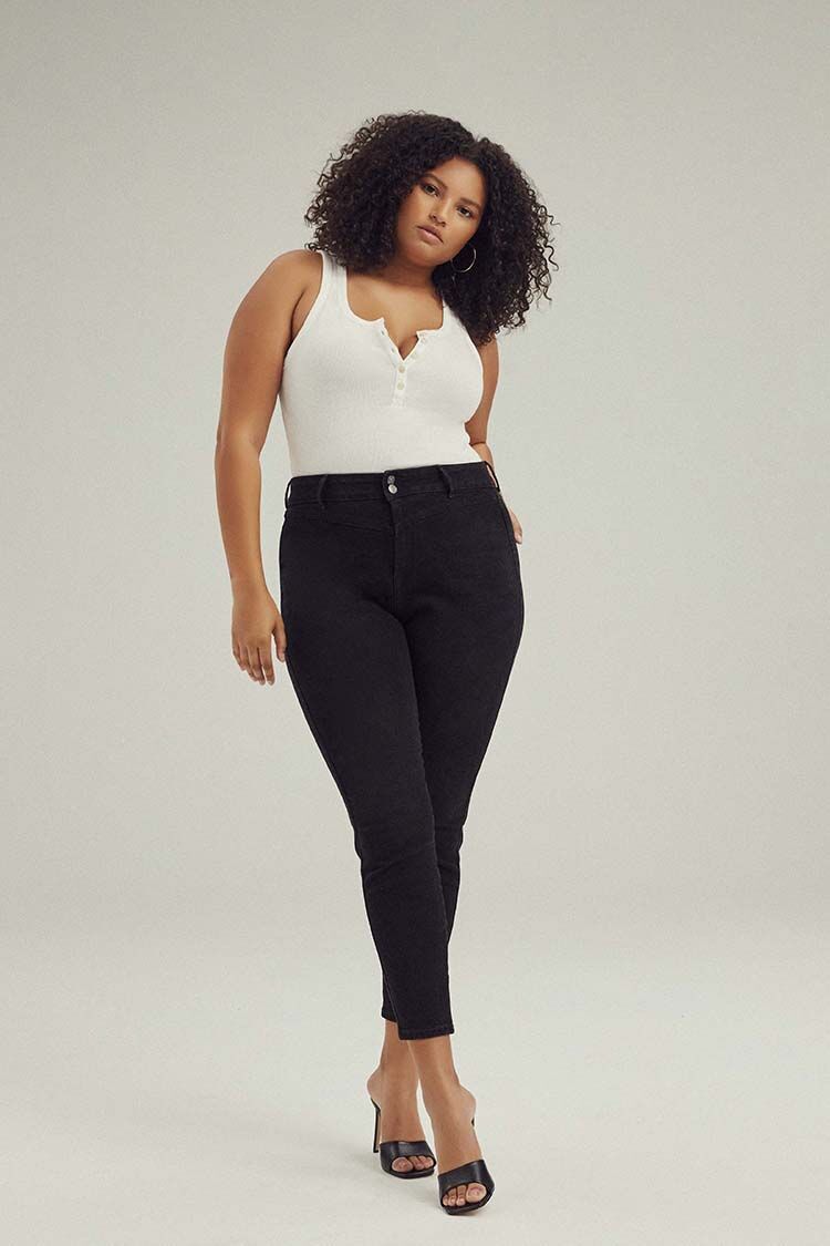 Plus Size Skinny Uplyfter Jeans