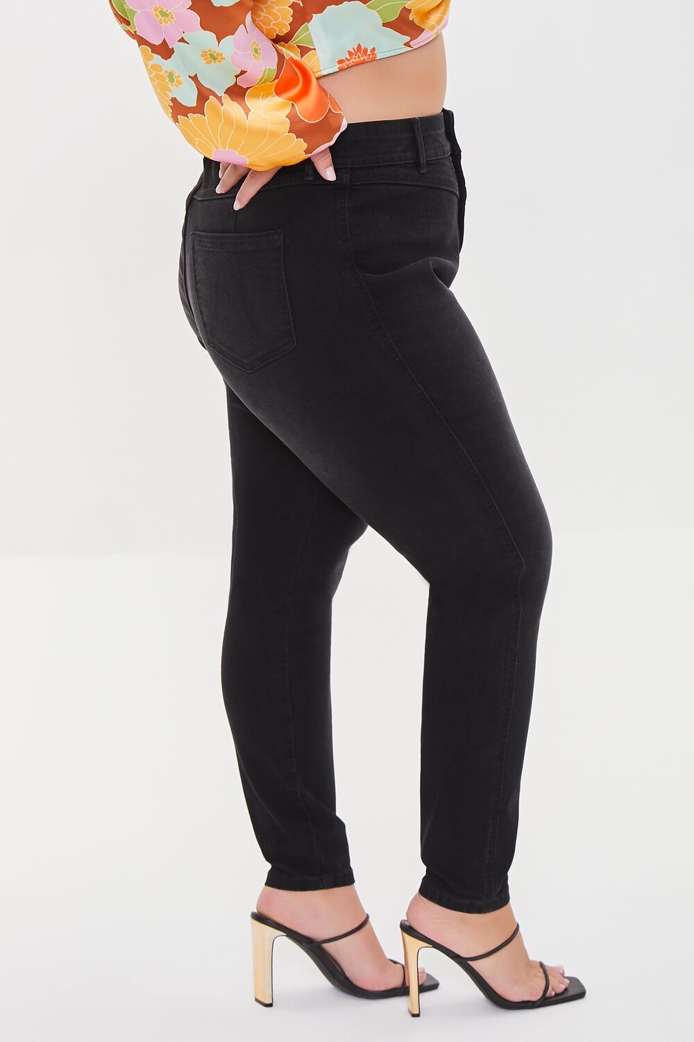Plus Size Skinny Uplyfter Jeans