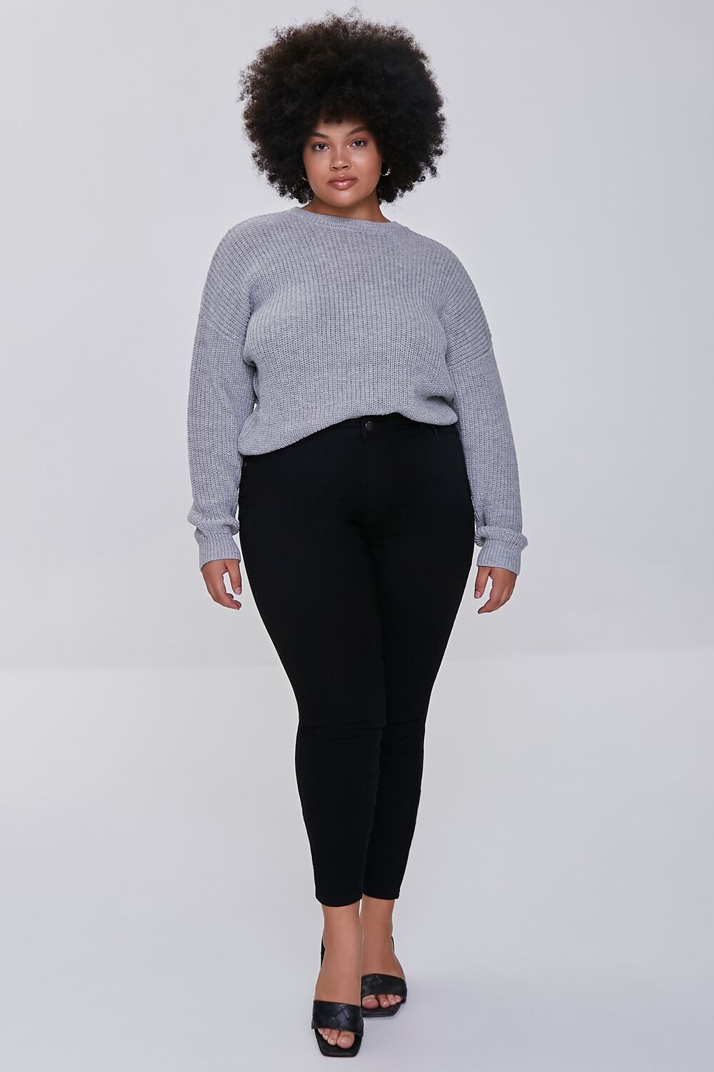 Plus Size Basic Skinny Jeans