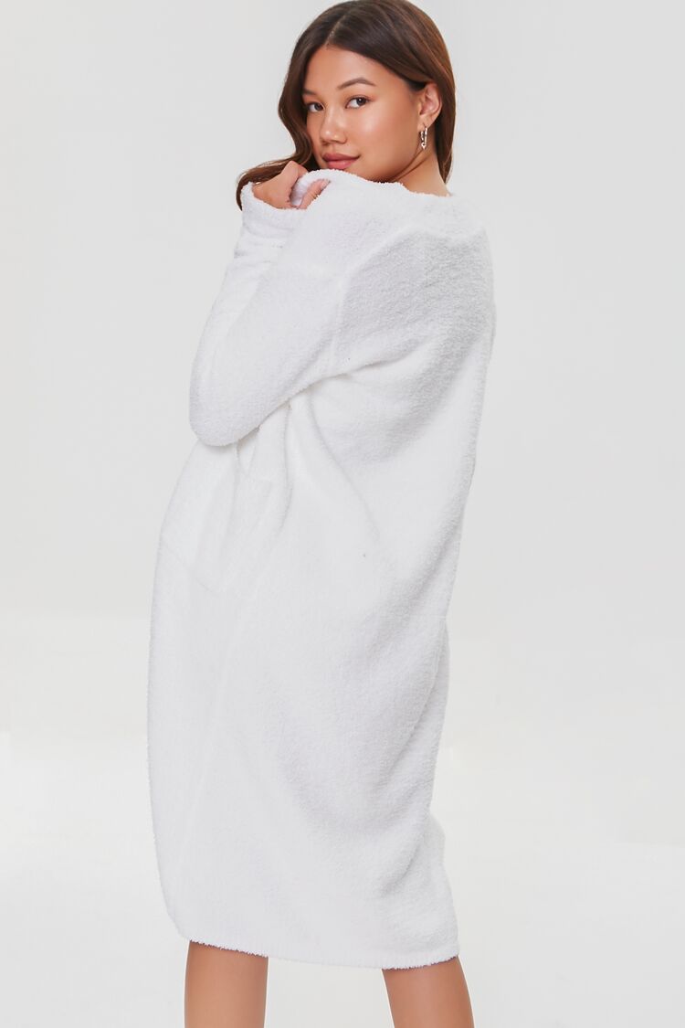 Fuzzy Knit Duster Cardigan