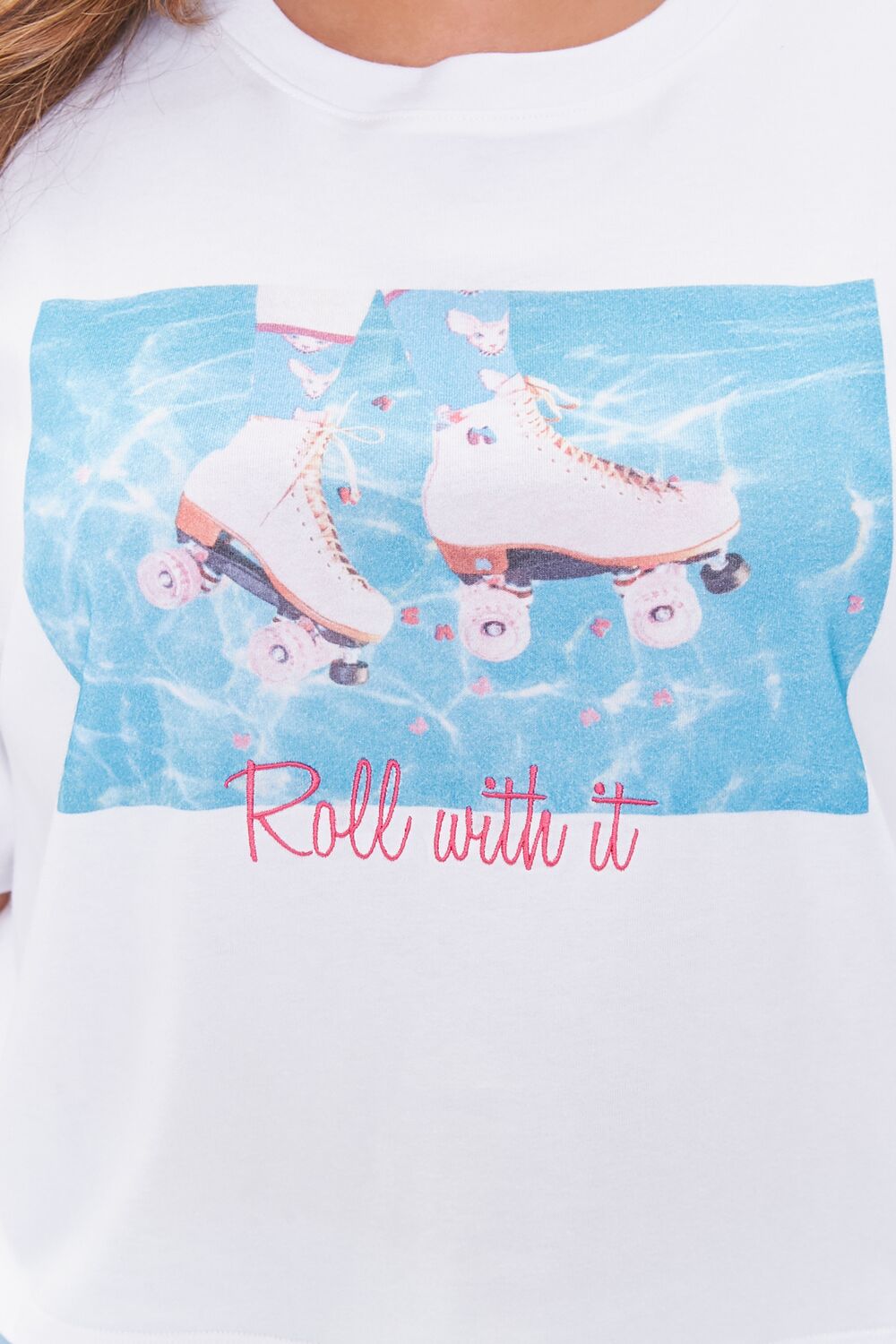 Plus Size Moxi Skates Graphic Tee