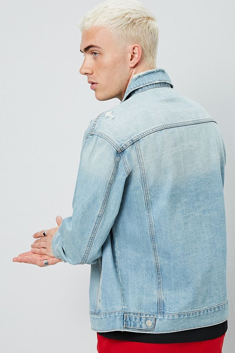 Distressed Denim Jacket