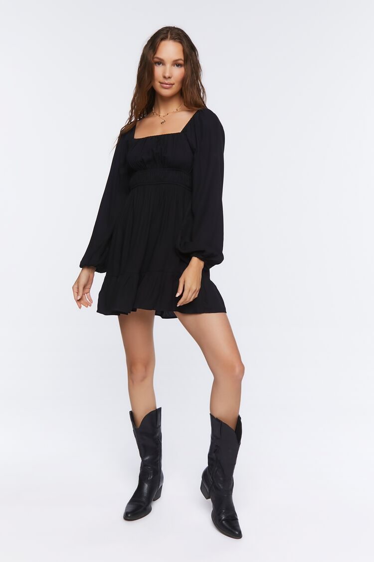 Fit & Flare Mini Dress