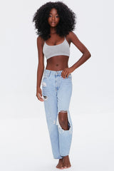 Seamless Heathered Padded Bra