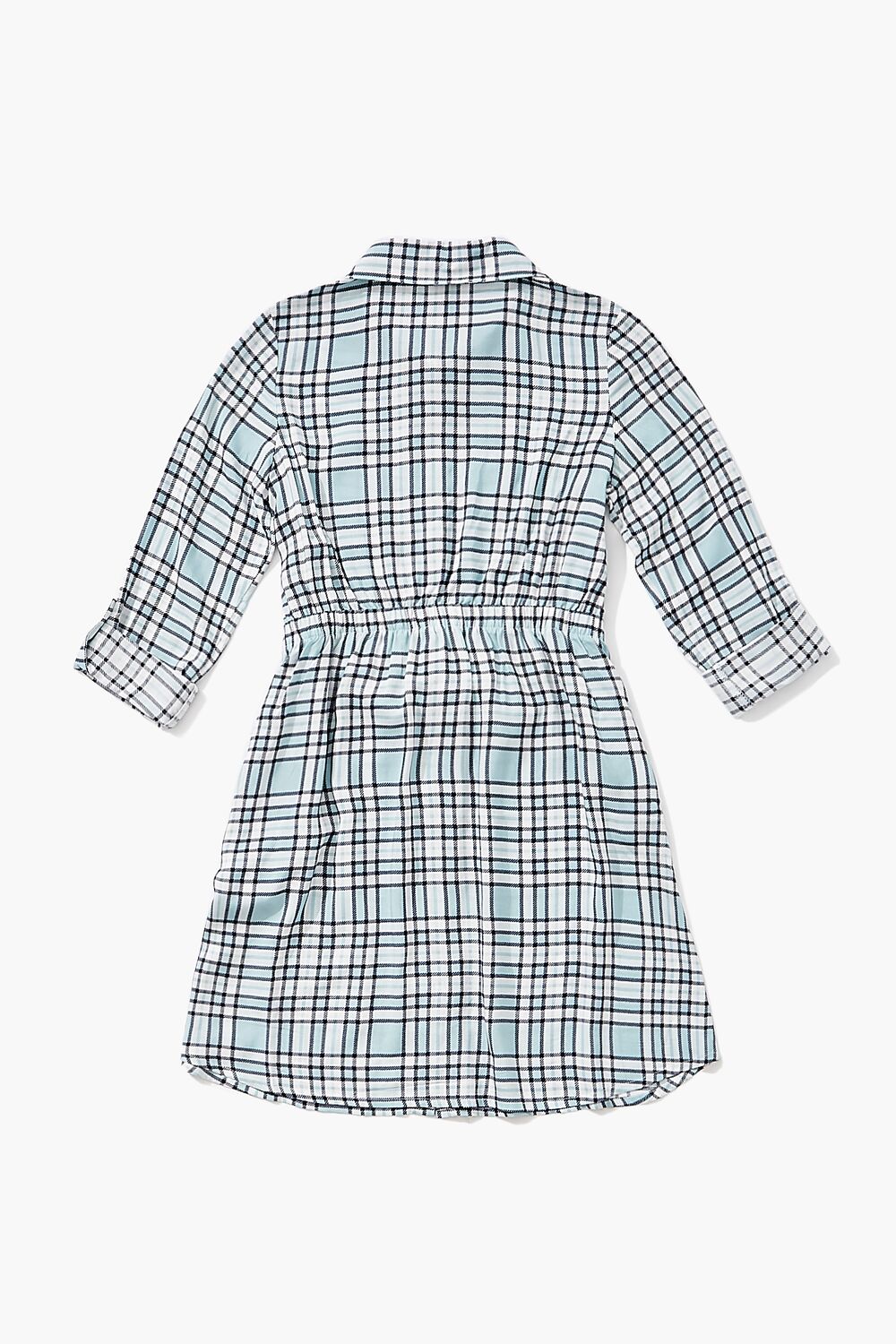 Girls Plaid Shirt Dress (Kids)