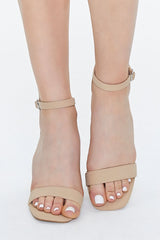 Single-Strap Block Heels