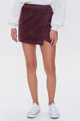 Corduroy Mini Skirt