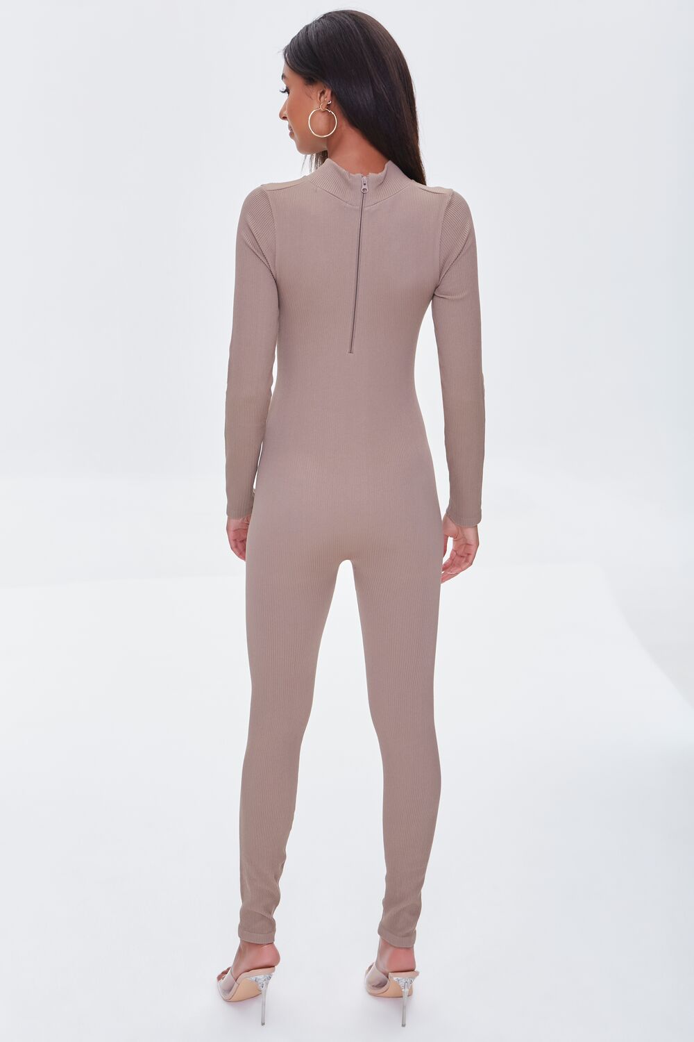 Seamless Mock Neck Jumpsuit